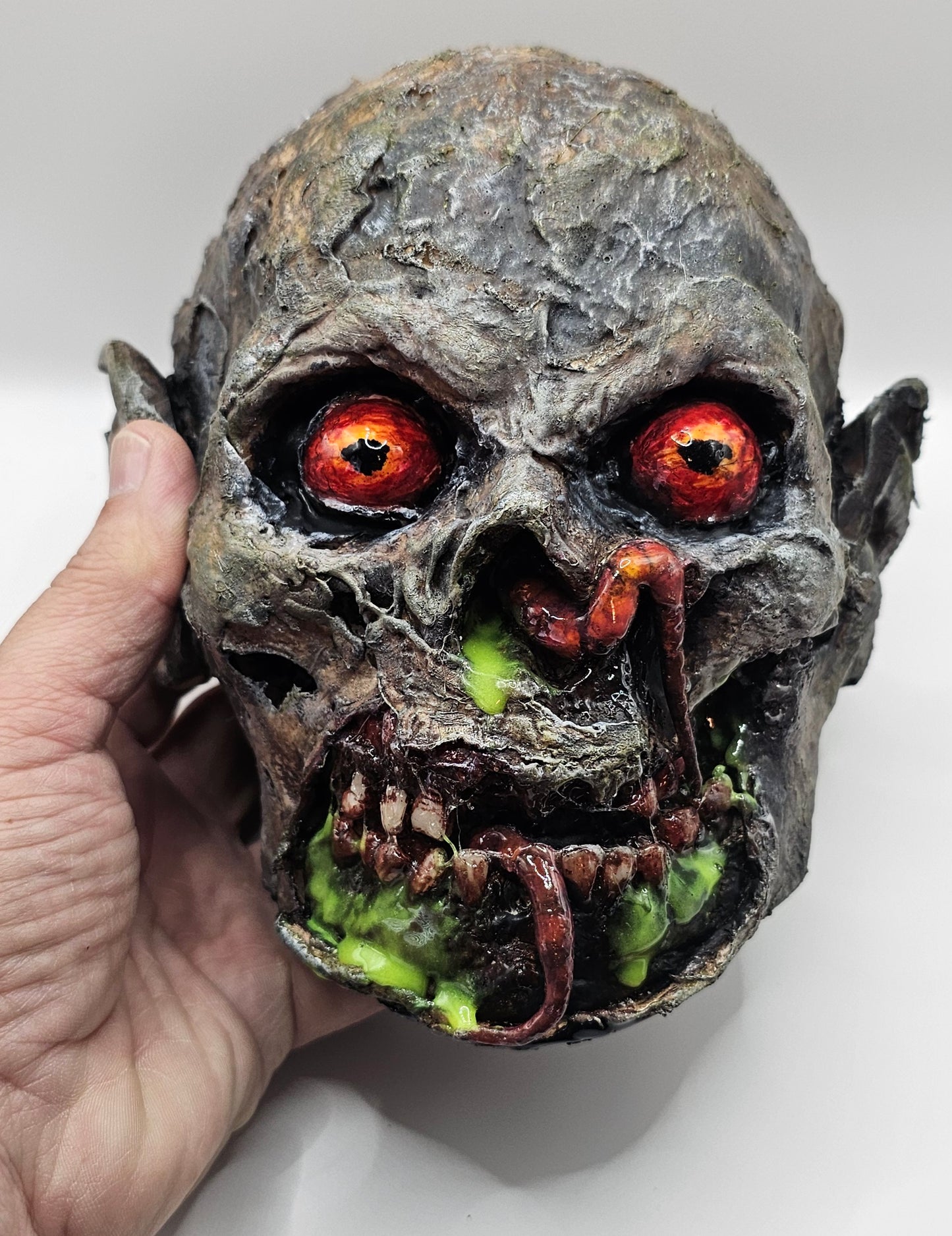 Zombie Phil Halloween Hanger Decoration (Full Skull Size)