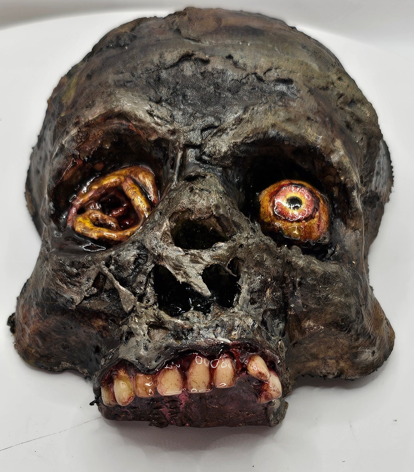 Zombie Herman Halloween Hanger Decoration