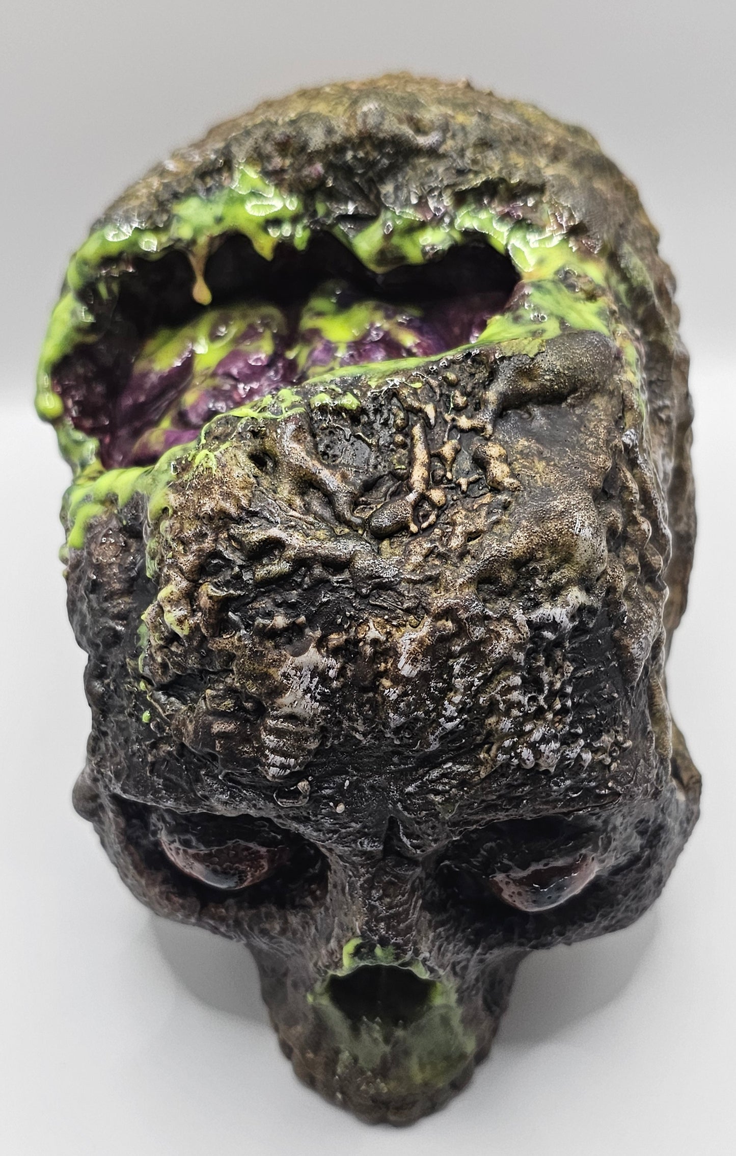 Zombie  "Brains"  Halloween Decoration (Full Skull Size)