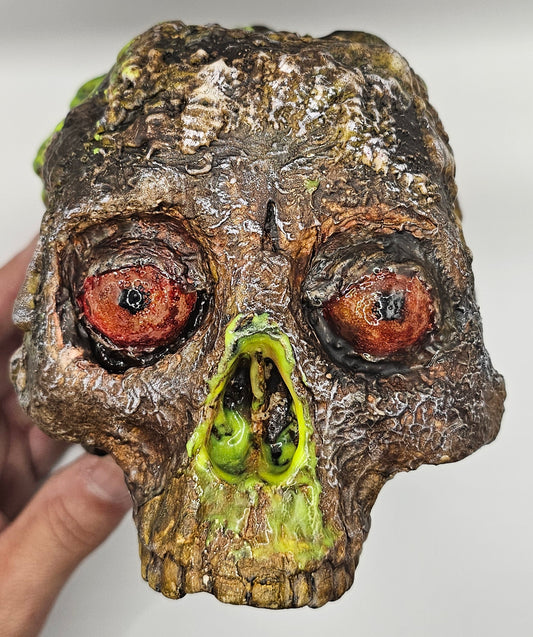 Zombie  "Brains"  Halloween Decoration (Full Skull Size)