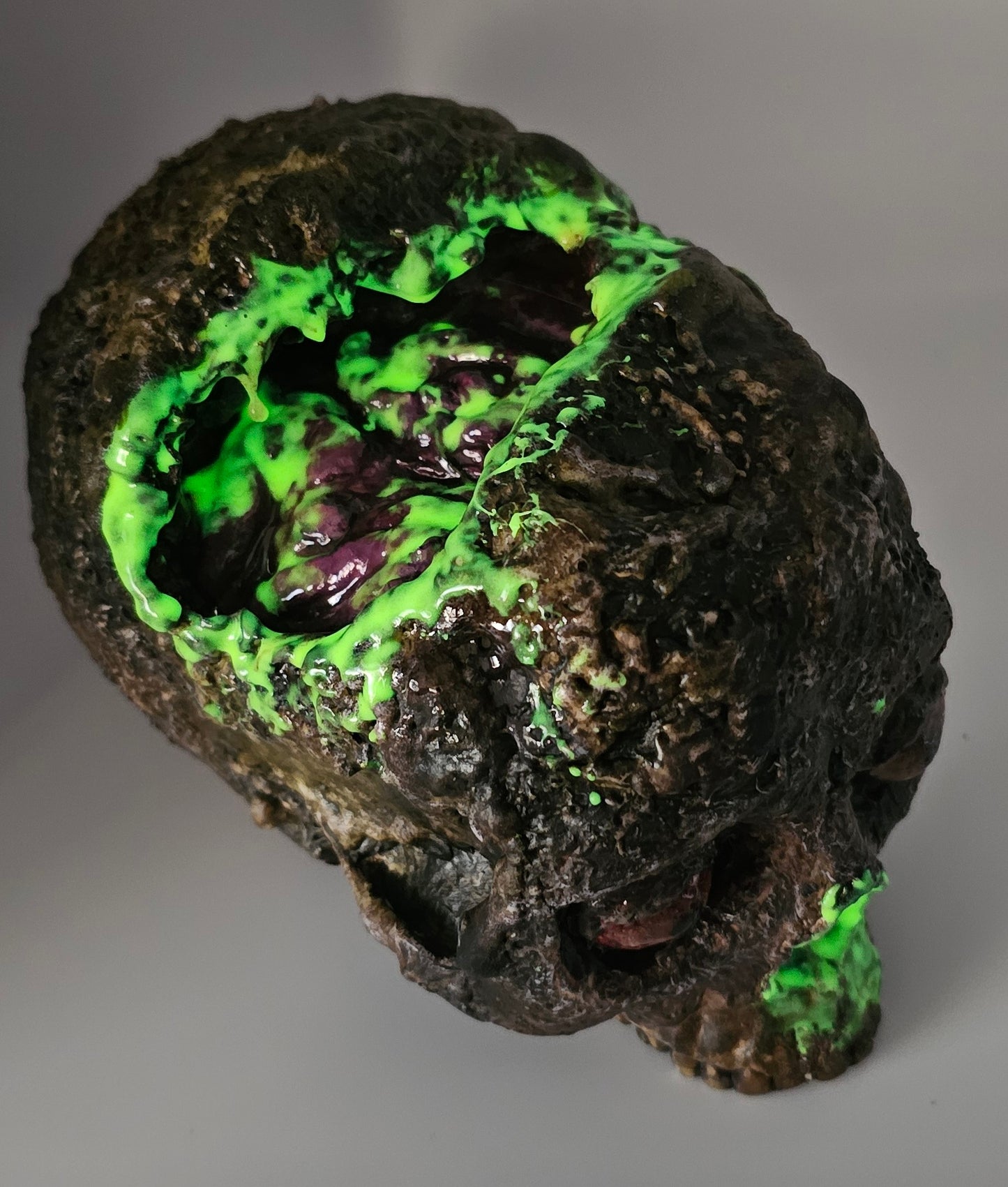 Zombie  "Brains"  Halloween Decoration (Full Skull Size)